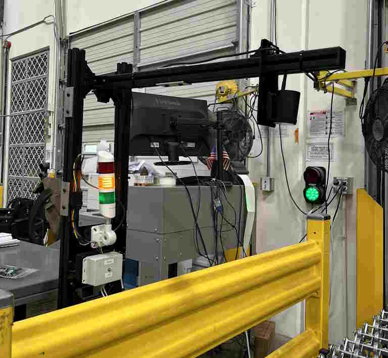 Computer vision logistics